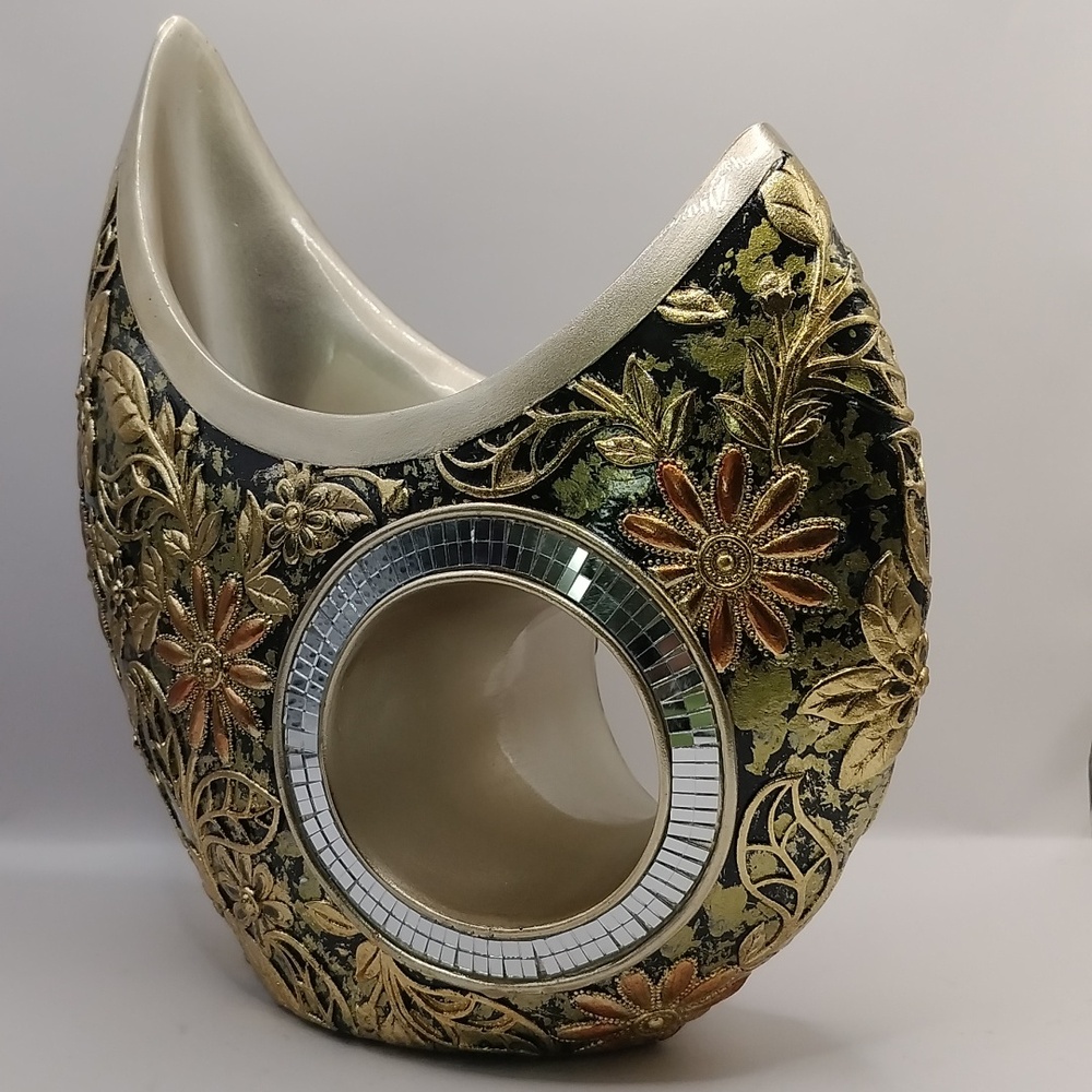 Judy Sha OK Lighting Chrysanthemum Decorative Vase OK-4238-V1 - Picture 4 of 17